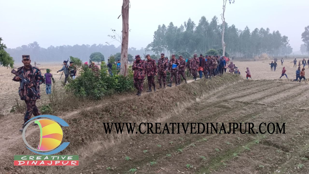নিজ জমিতে কাজ করার সময় কৃষককে ধরে নিয়ে গেল বিএসএফ; পতাকা বৈঠকে হস্তান্তর