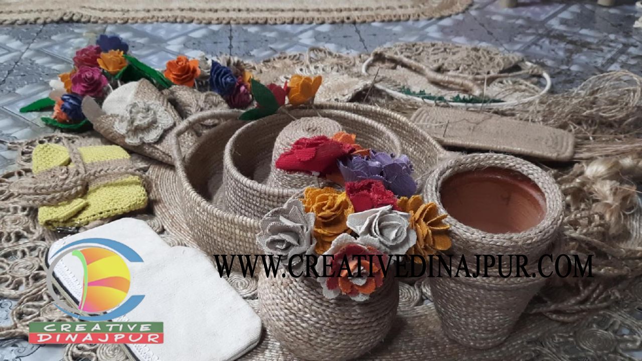 পাট দিয়ে তৈরী বিভিন্ন পন্য 