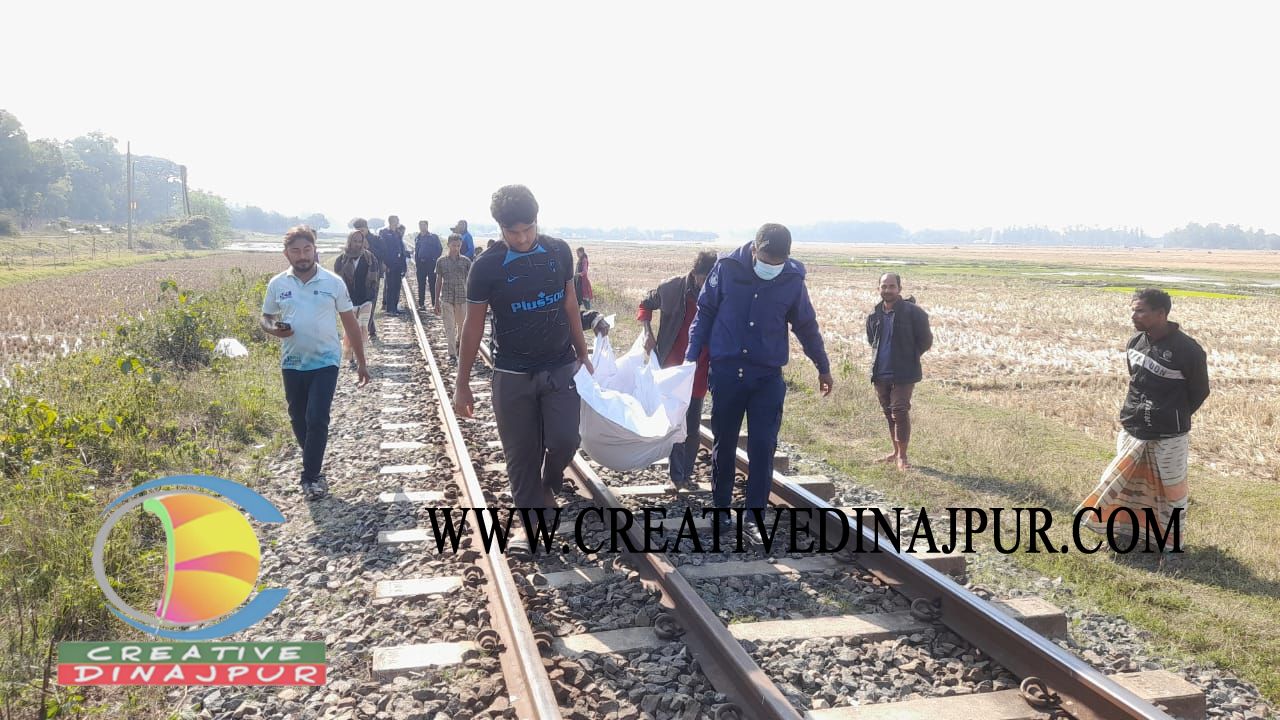 পার্বতীপুরে ট্রেনে কাটাপড়ে প্রাণ গেল অজ্ঞাত ব্যক্তির