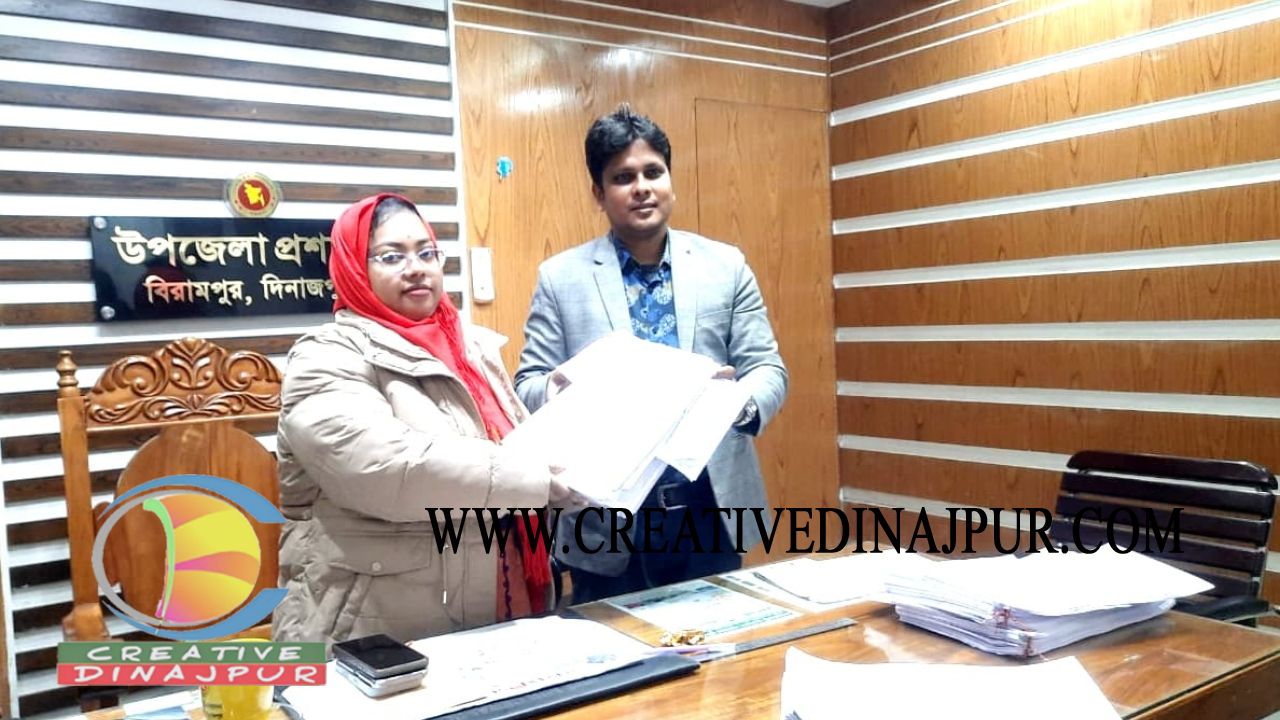 দিনাজপুর-৬ আসনে স্বতন্ত্র প্রার্থী শাহনেওয়াজ ফিরোজ শুভ'র মনোনয়ন পত্র দাখিল 