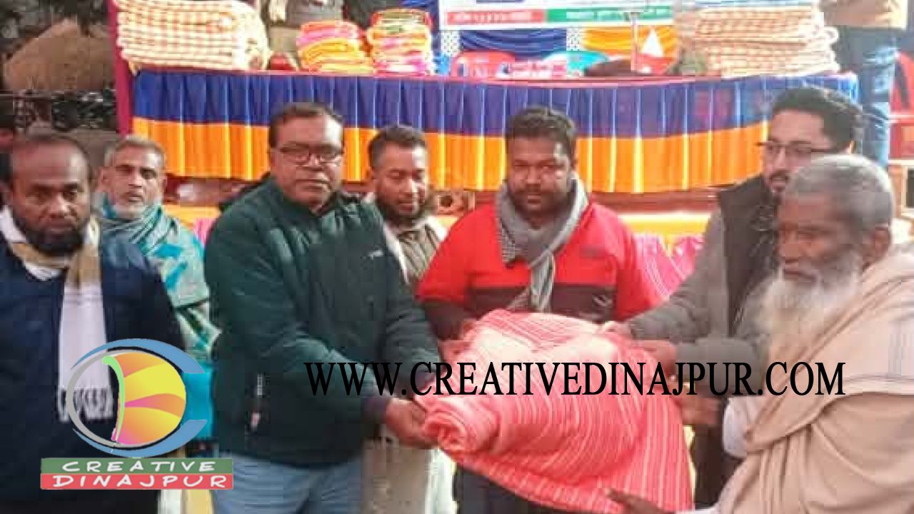 পাঁচবিবিতে শীতার্তদের মাঝে শীতবস্ত্র বিতরণ অনুষ্ঠিত 