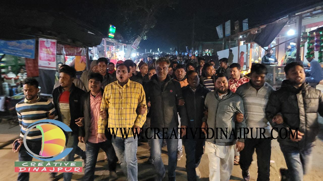 ধানের শীষের পক্ষে খানসামায় ছাত্রদলের মতবিনিময় সভা ও শুভেচ্ছা মিছিল