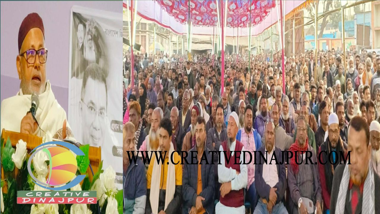 কাহারোলের হাট সম্প্রসারিত করে দীর্ঘদিনের যানজটের ভোগান্তি নিরসন করা হবে- মনজুরুল ইসলাম