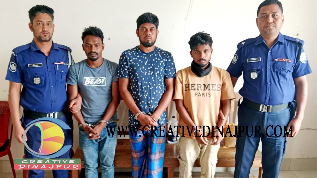 ঘোড়াঘাটে দাদী হত্যায় নাতিসহ গ্রেপ্তার ৩