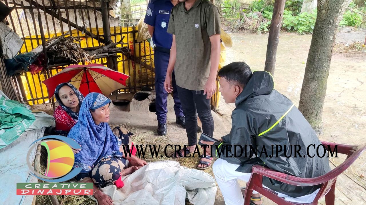 ঘোড়াঘাটে শিশুসন্তানের কান্নায় ঘুম ভেঙে স্ত্রীর ঝুলন্ত দেহ দেখেন স্বামী