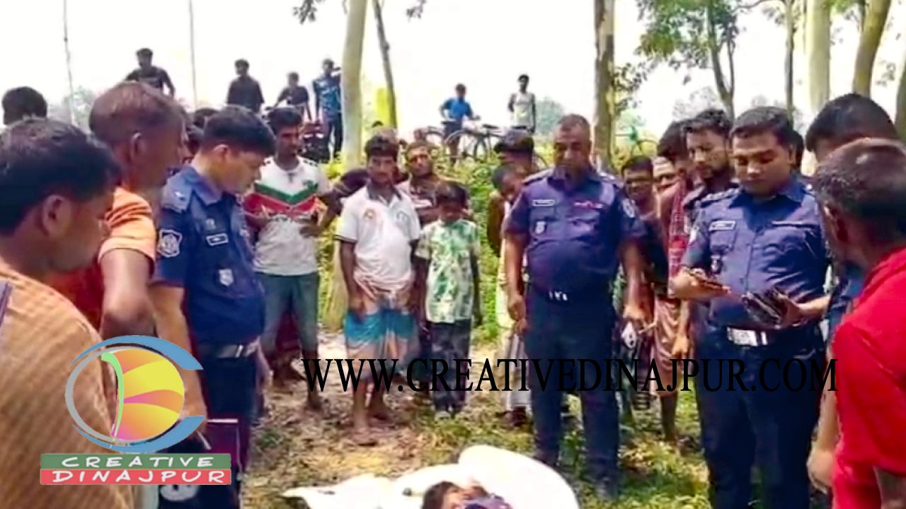 দিনাজপুরের নবাবগঞ্জে আমবাগান থেকে গৃহবধূর মরদেহ উদ্ধার