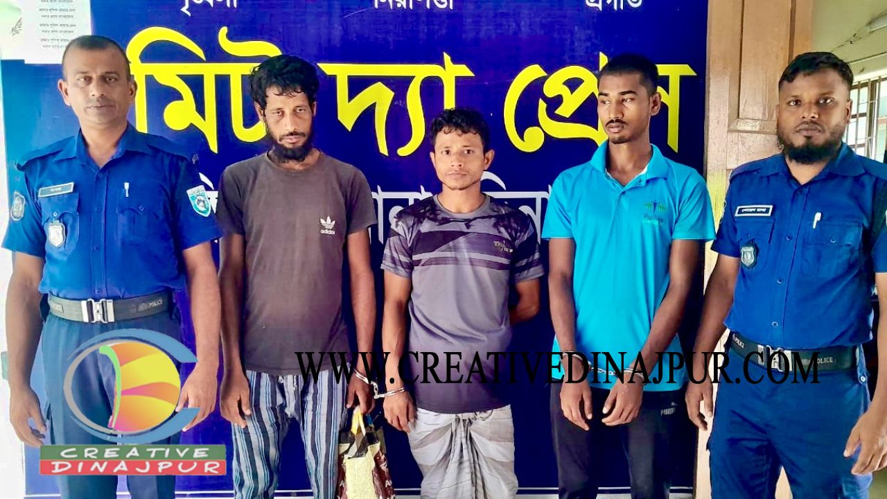 হাকিমপুরে মাদক সেবনের অপরাধে ভ্রাম্যমাণ আদালতে ৩ জনকে ৬ মাসের কারাদণ্ড