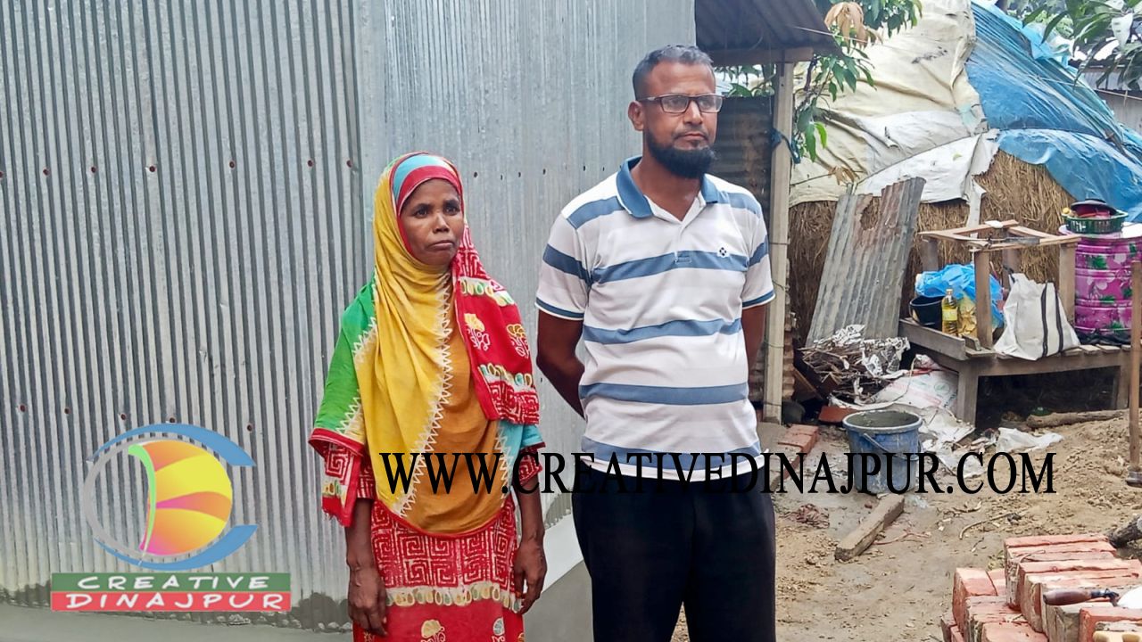হাকিমপুরে বাক প্রতিবন্ধী আলেমন'র পাশে দাঁড়িয়েছেন বিএনপি কর্মী ছানাউল ইসলাম  