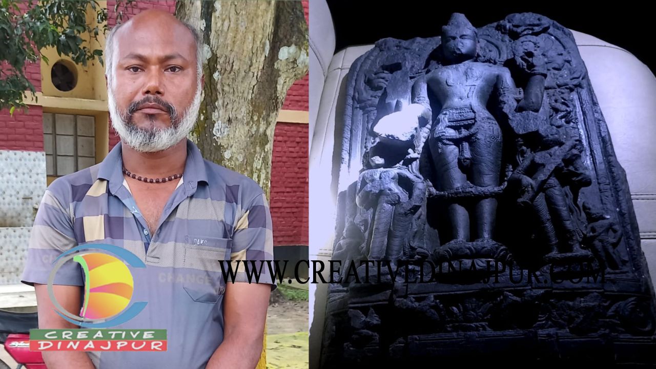 কাহারোলে বিজিবির অভিযানে ৩৫ কেজি কষ্টিপাথরের বিষ্ণু মূর্তি উদ্ধার, আটক ১