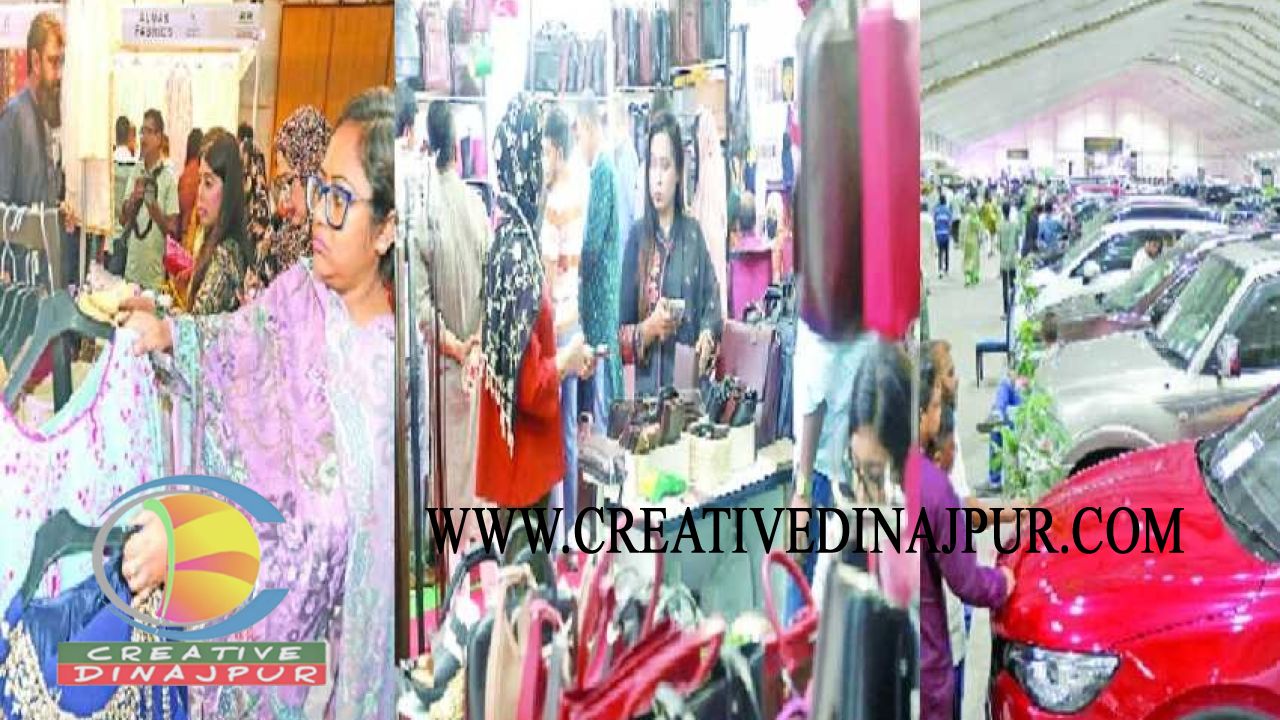 আইসিসিবিতে পাকিস্তানি পণ্যের প্রদর্শনী, সঙ্গে চামড়া ও গাড়ির বাজার