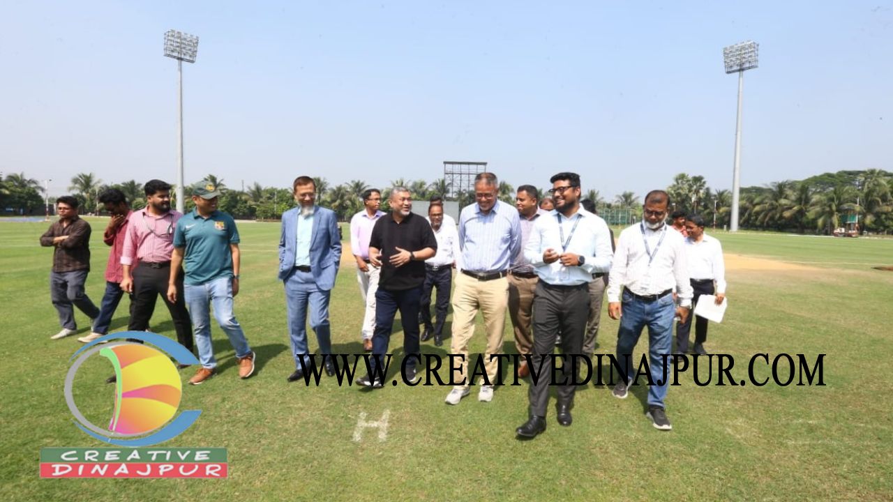 আনভীর ক্রিকেট স্টেডিয়াম দেখে সন্তুষ্ট বিসিবি, এবার ওয়েস্ট ইন্ডিজের অপেক্ষা